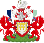 Coat of arms of the London Borough of Richmond upon Thames